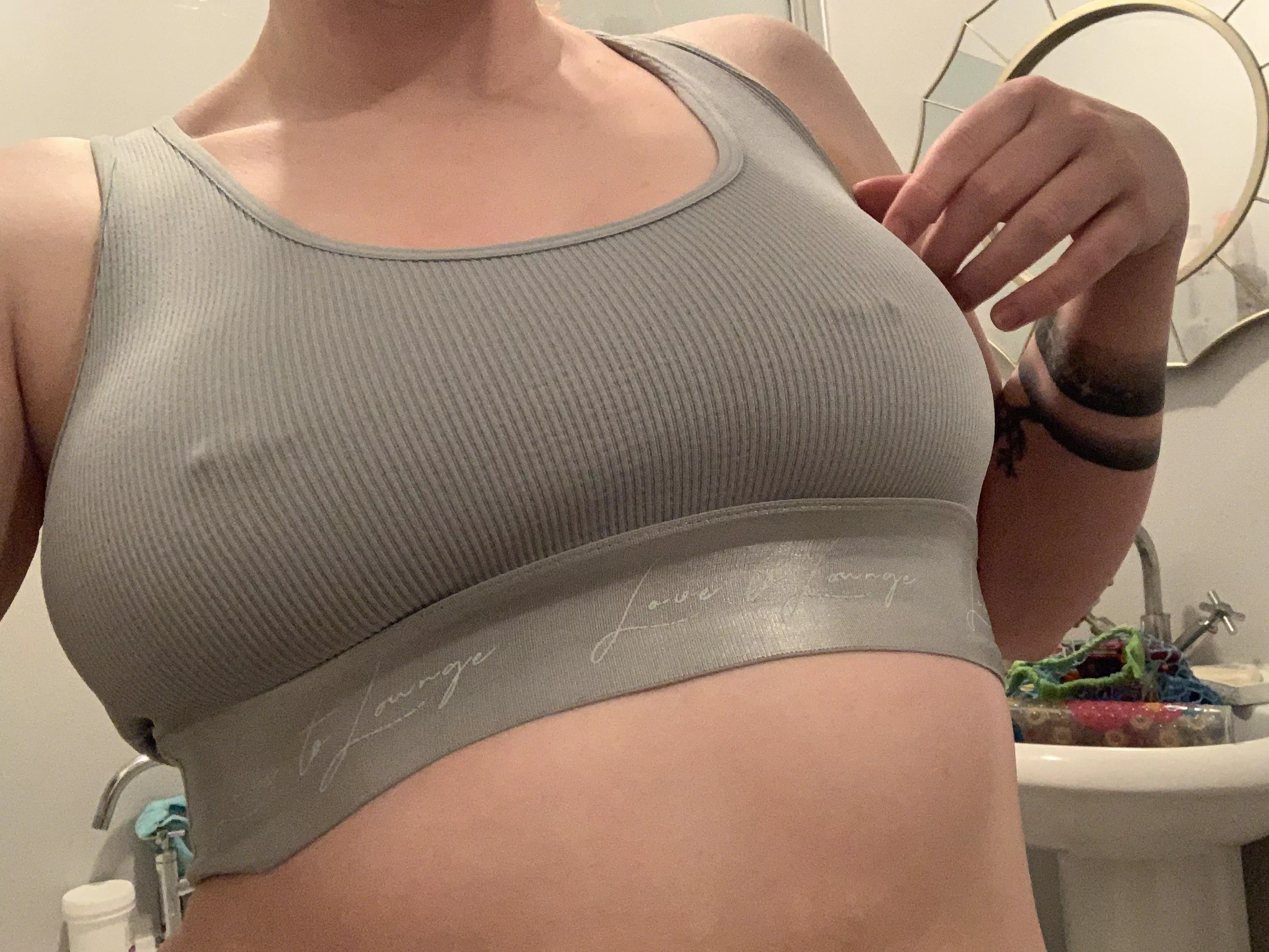 Love seeing my piercings show through