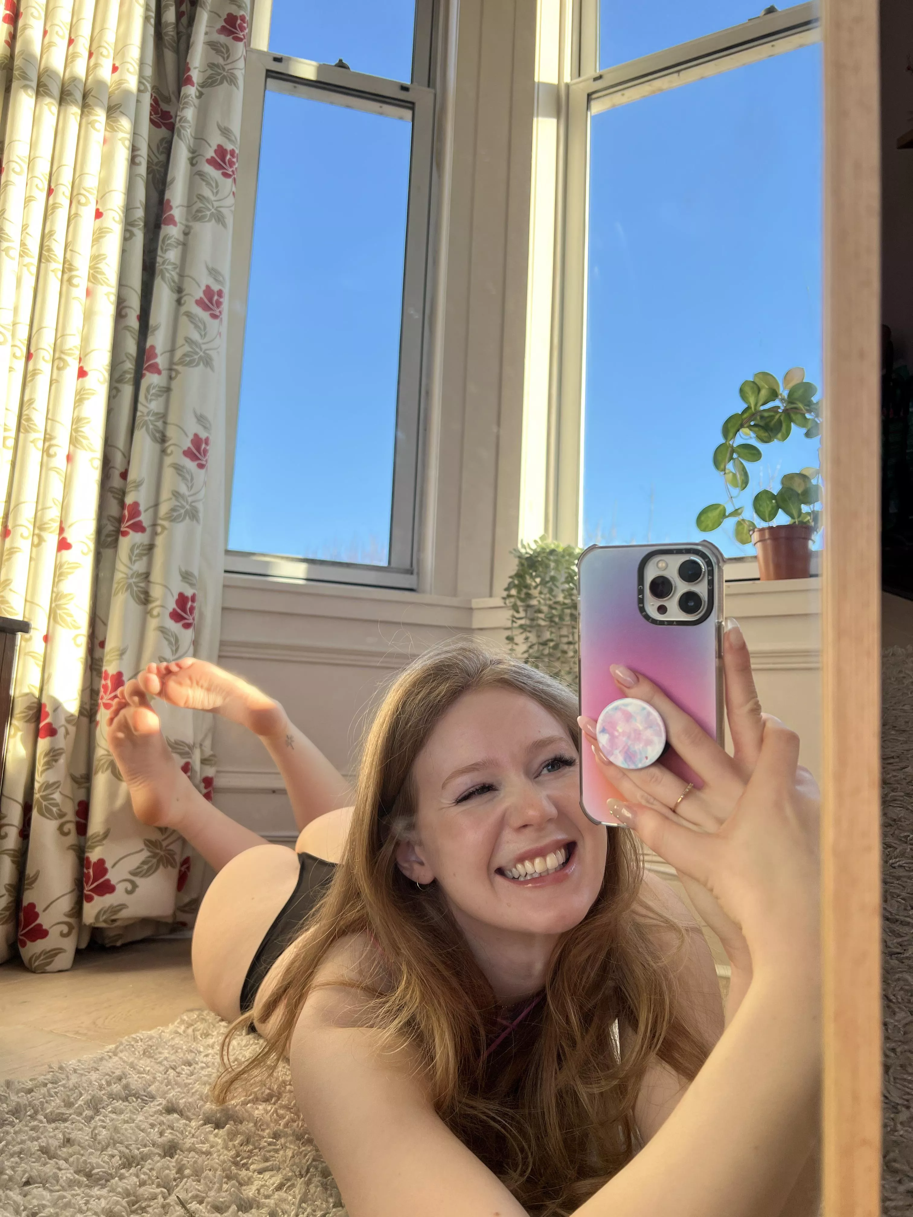 Love sending you selfies with my ass on show, hope you love it just as much. 😘