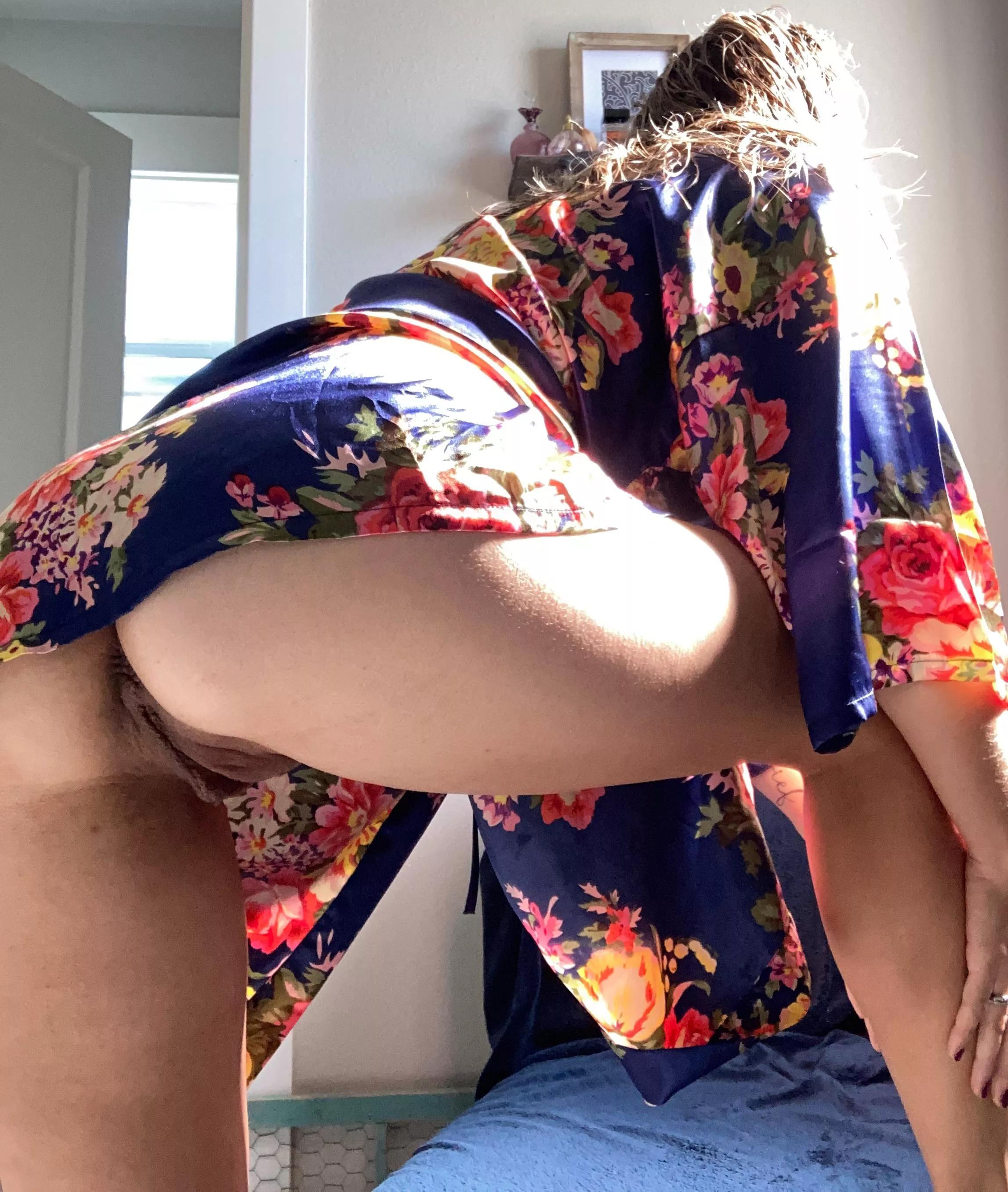 Love the feeling of this robe on my body