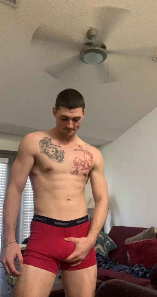 Love these red boxersss