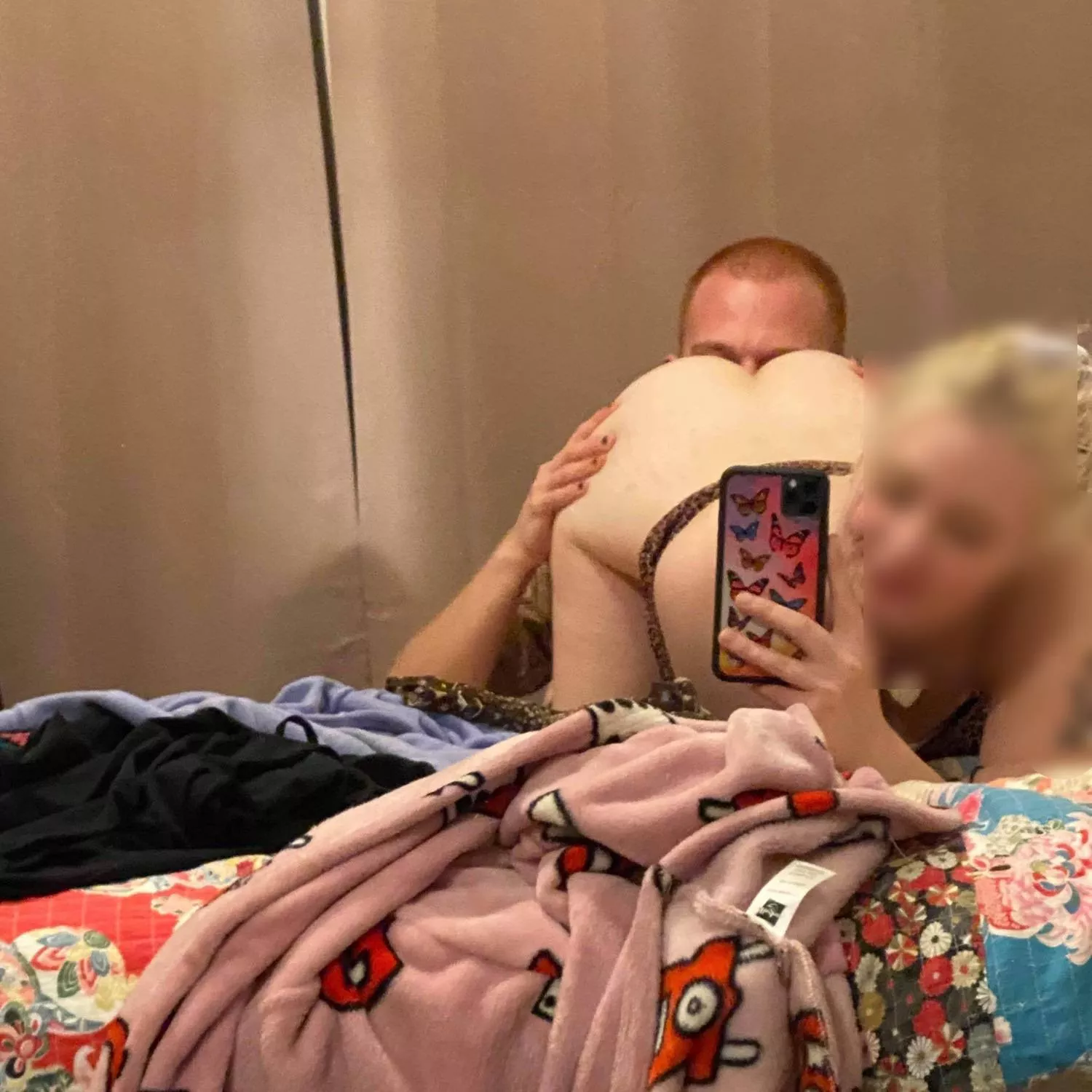 Love watching him in the mirror. 😛