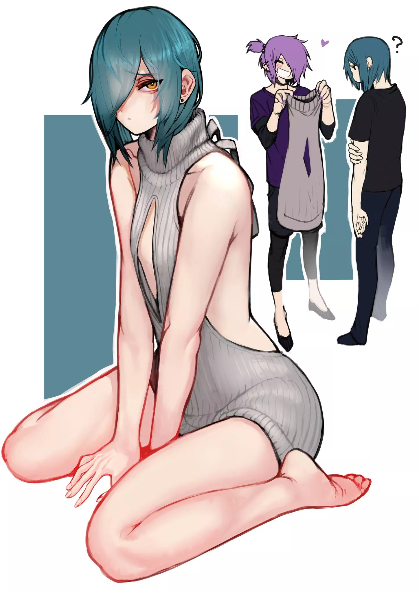 Lovely & sexy 💜💜💜🙃✌️💕💖(Artist : ororororz_gero)