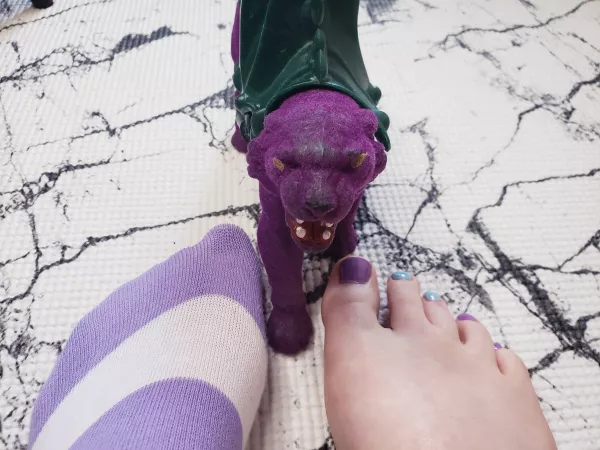 Loving my vintage Panthor! 🐈⬛💜