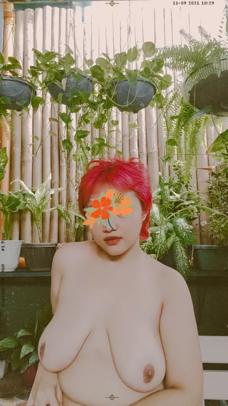 lowkey wishing our neighbors caught me taking this photo while I was in [f]ront of our house