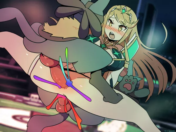 Lucario Loves to Smash (Wolfgang)