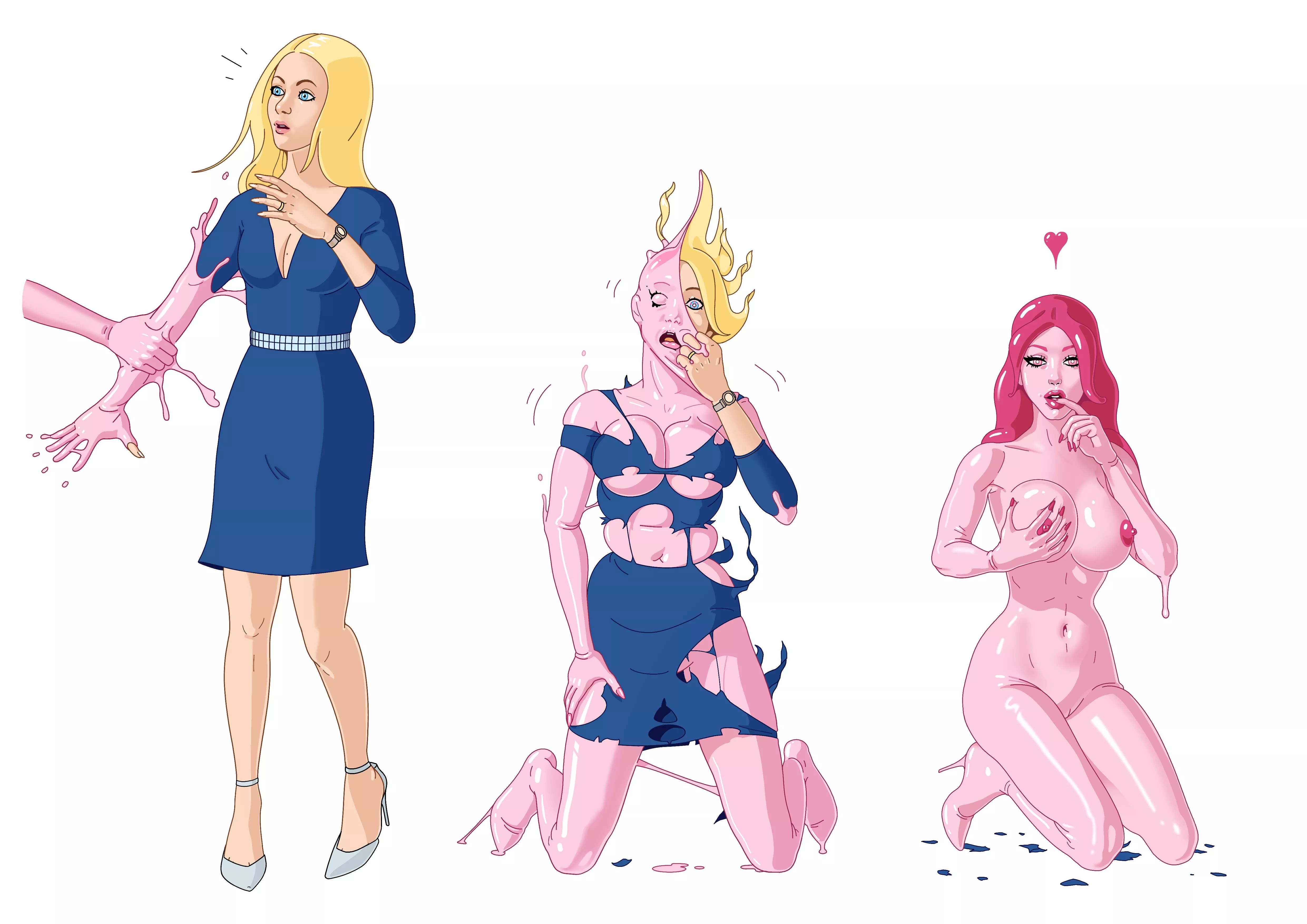 Lucy Gets Gooped by GoopTG (FTF, Slime, Latex) Lucy Gets Gooped by GoopTG (FTF, Slime, Latex)