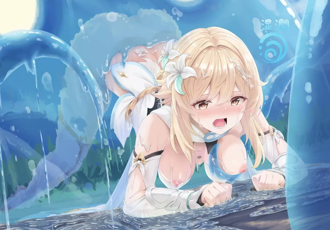 Lumine getting slimed