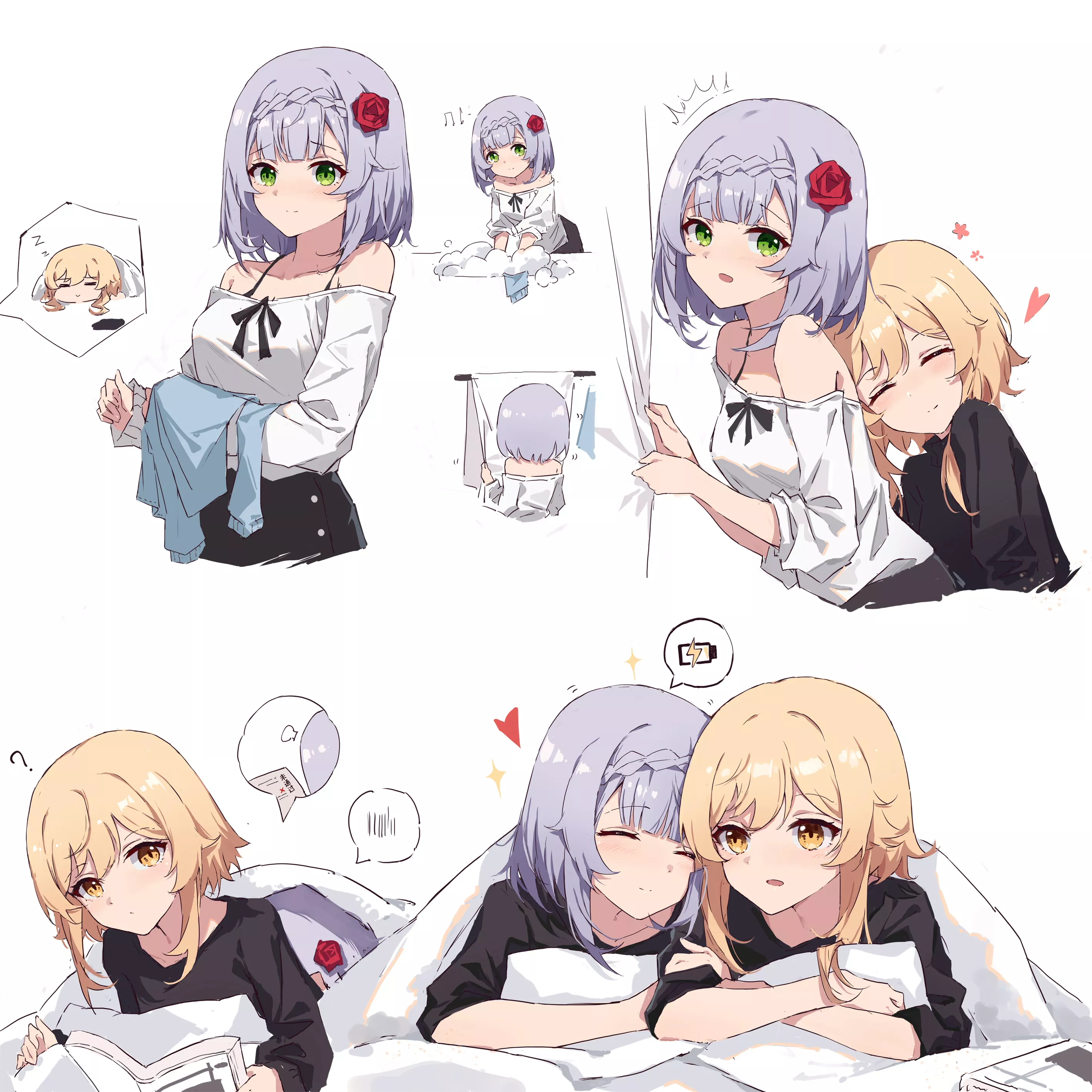 Lumine & Noelle [Genshin Impact]