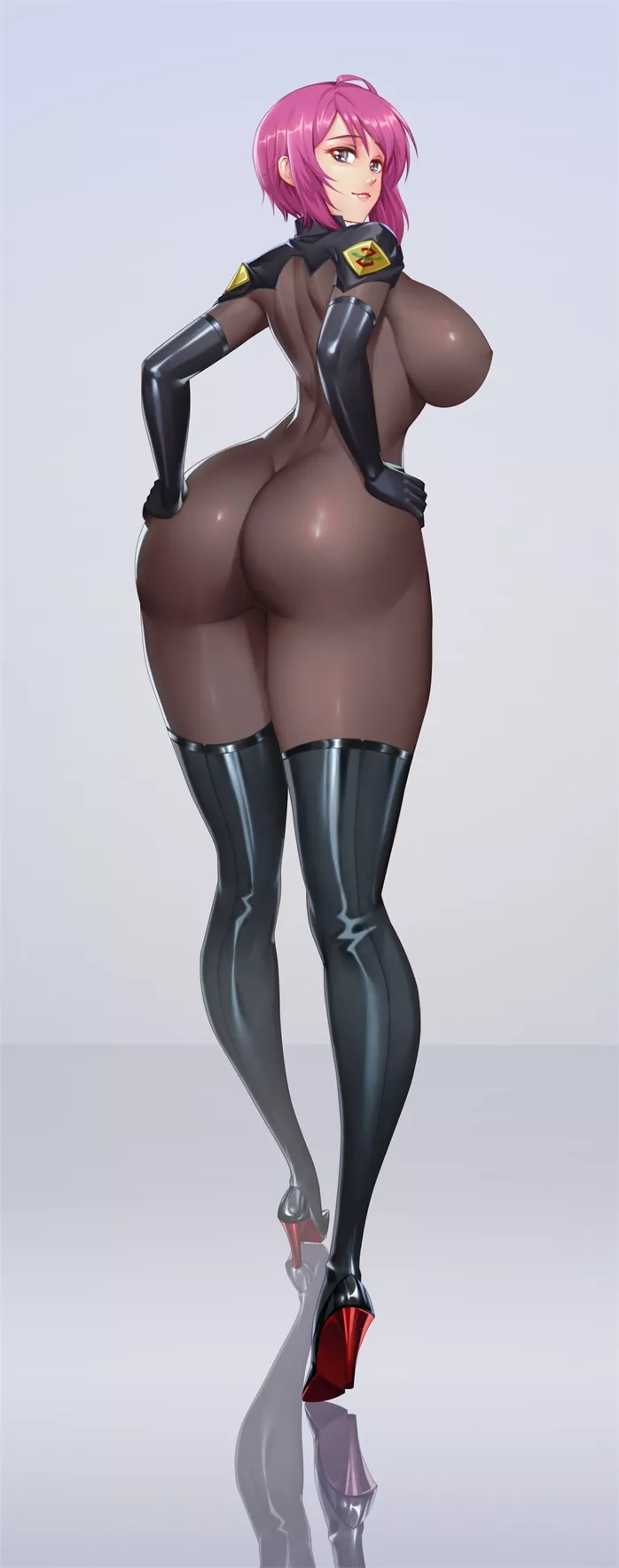 Lunamaria Hawke Lewd Body Perfect Suit (Dark Night) [Gundam]