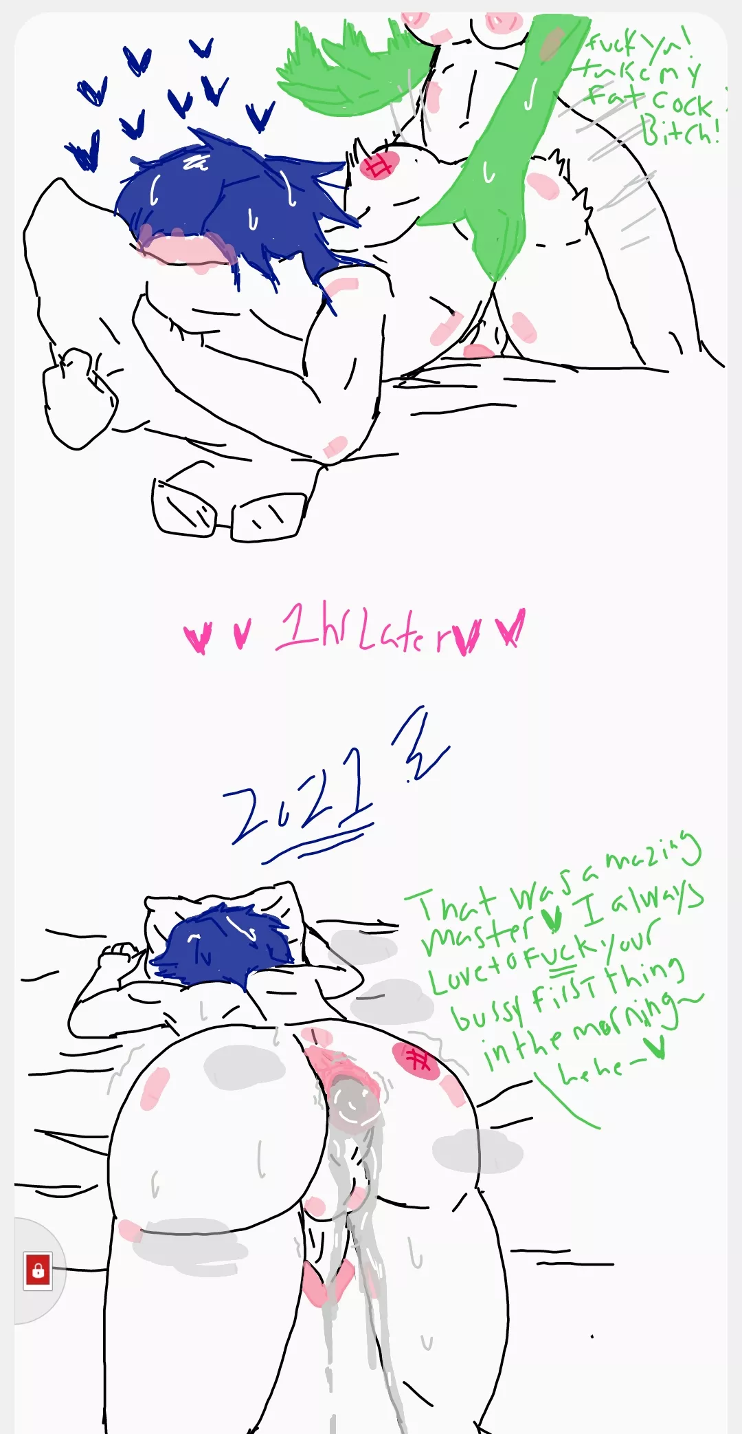 Luna's morning routine. (I made this) Luna's morning routine. (I made this)