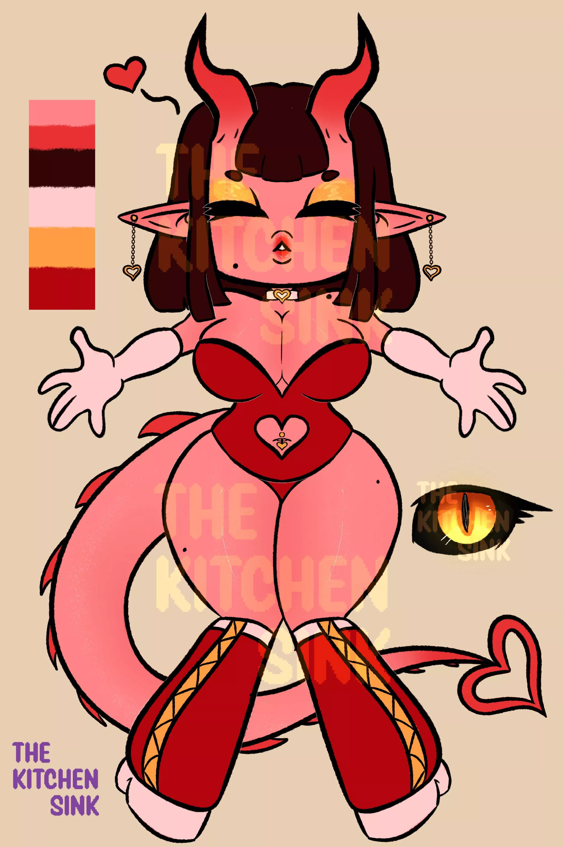 Lustful Demon Girl (@￣3￣@)♡