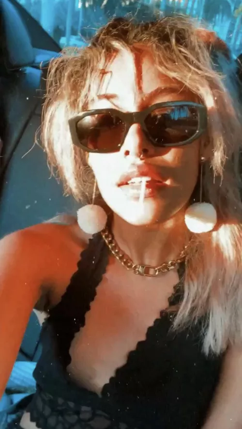 Luv my pum pum earrings >w< IM SO EXCITED MY BIRTHDAY IS A COUPLE DAYS AWAYYY 😊😊😊✨