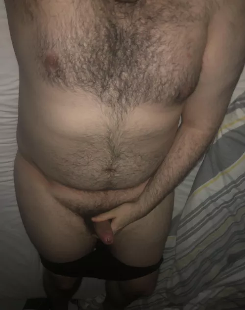 Lying here all alone, waiting for someone to come and fuck me