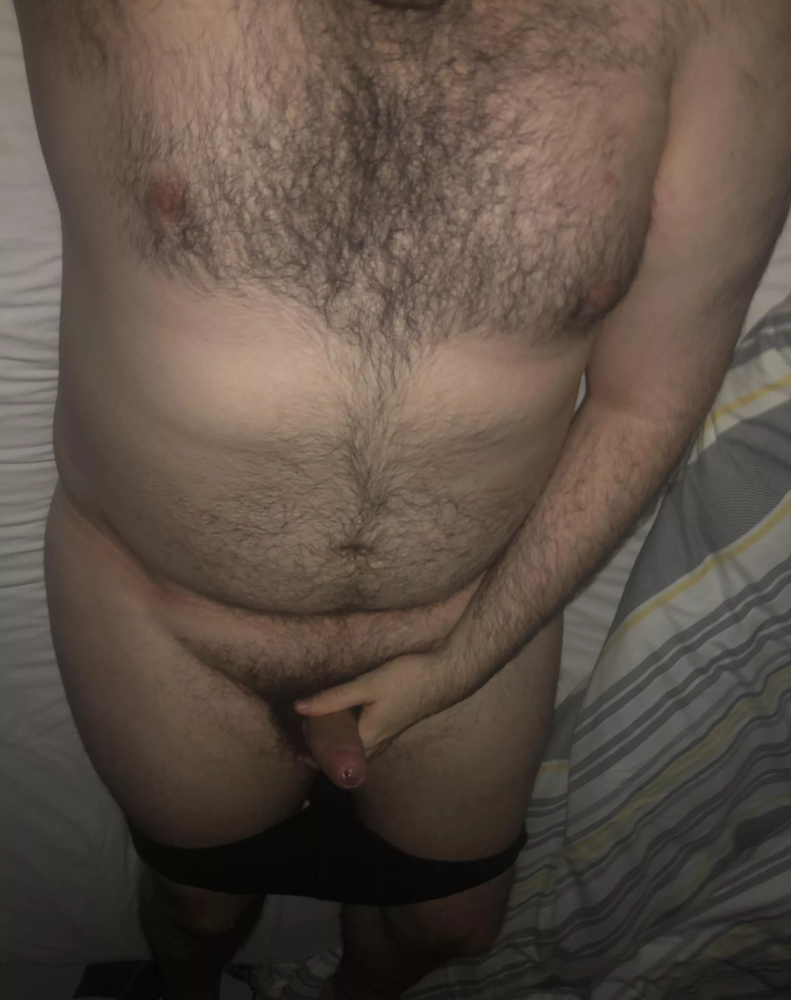 Lying here all alone, waiting for someone to come and fuck me