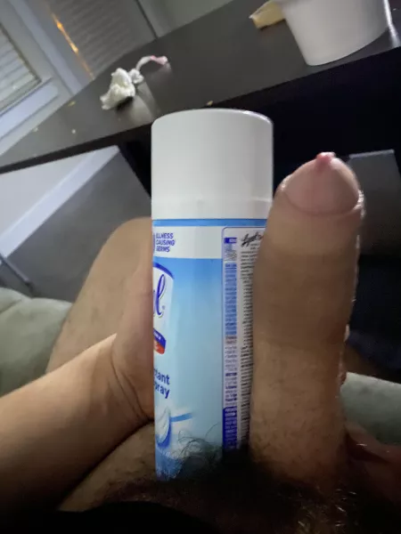 lysol vs uncut cock
