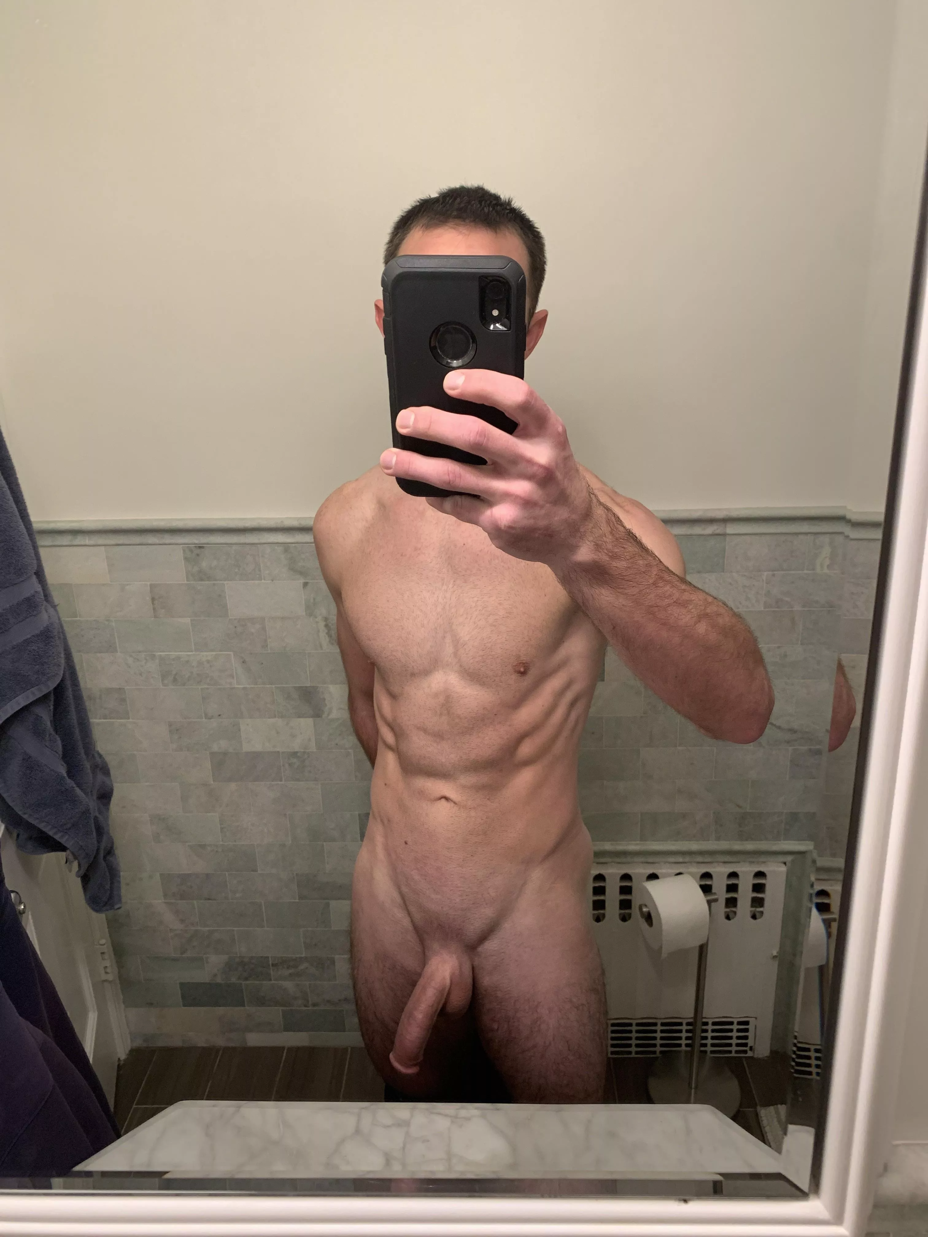 M 34 early morning workout. Join me in the shower?