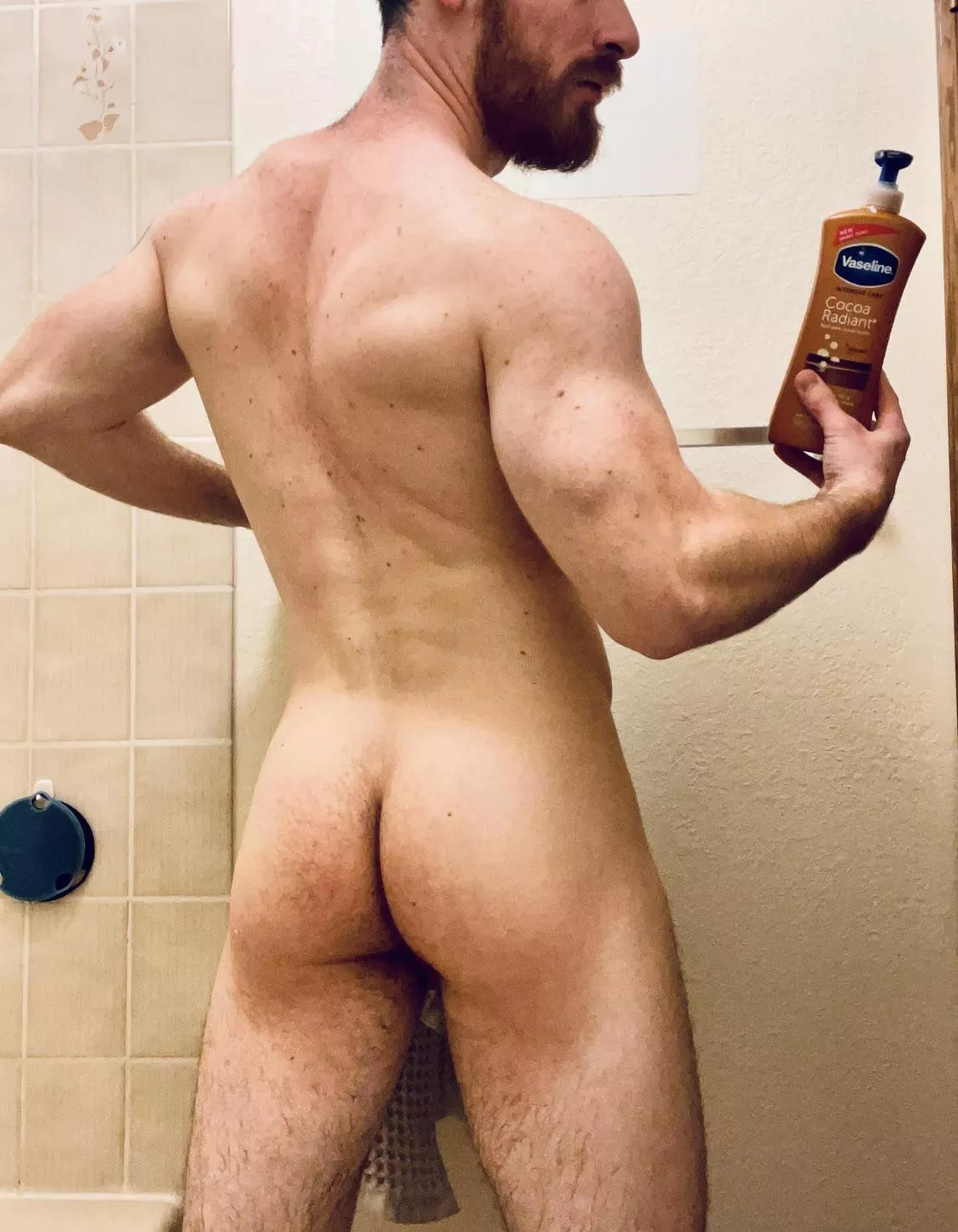 [M] lotion hits the spot after a back workout!
