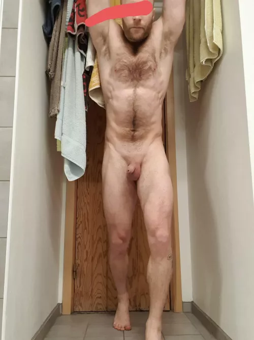 [M] Trying to focus on the legs these days