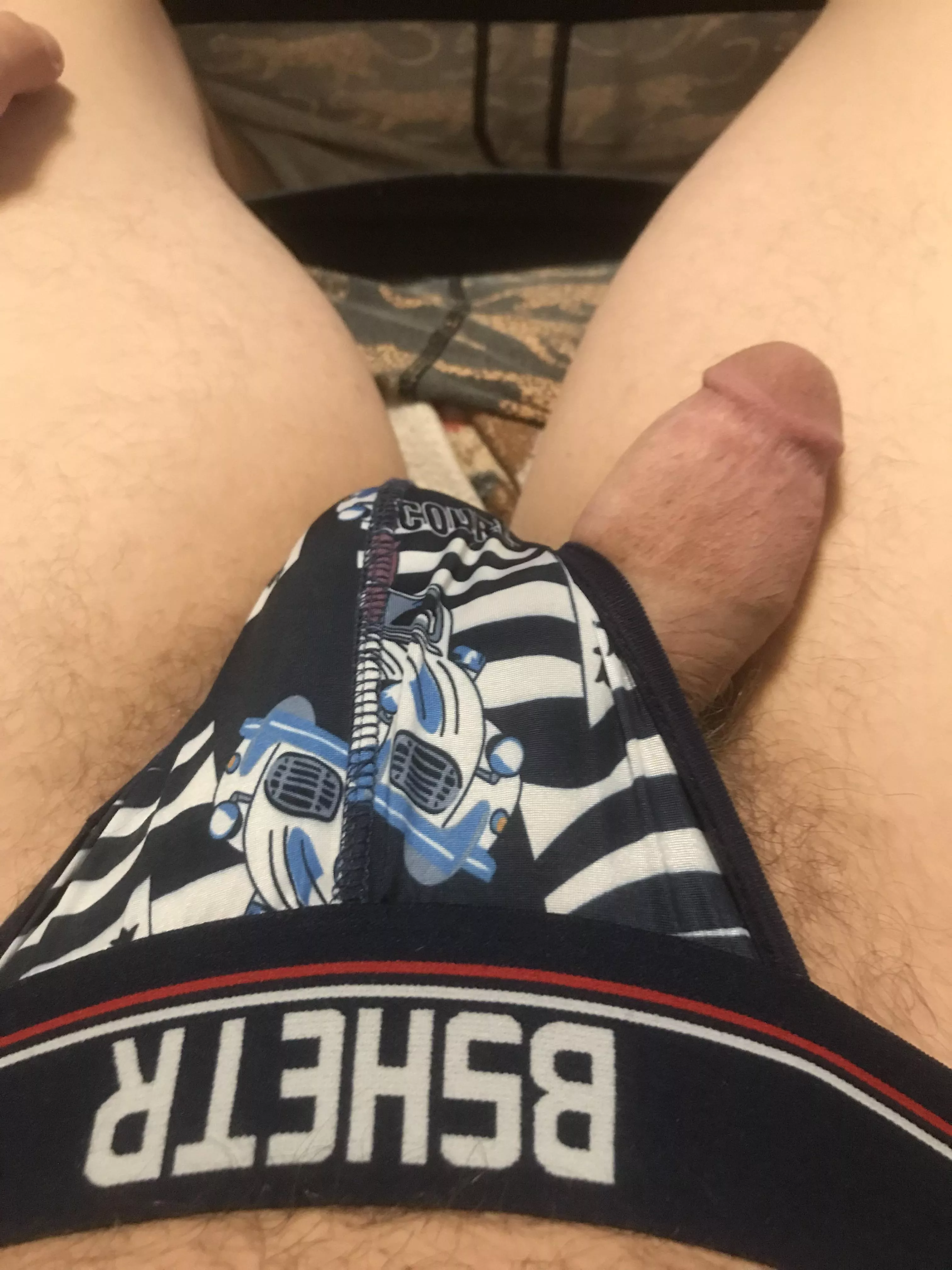 (M19) My dick decided it wasn’t going to stay inside my jock (M19) My dick decided it wasn’t going to stay inside my jock