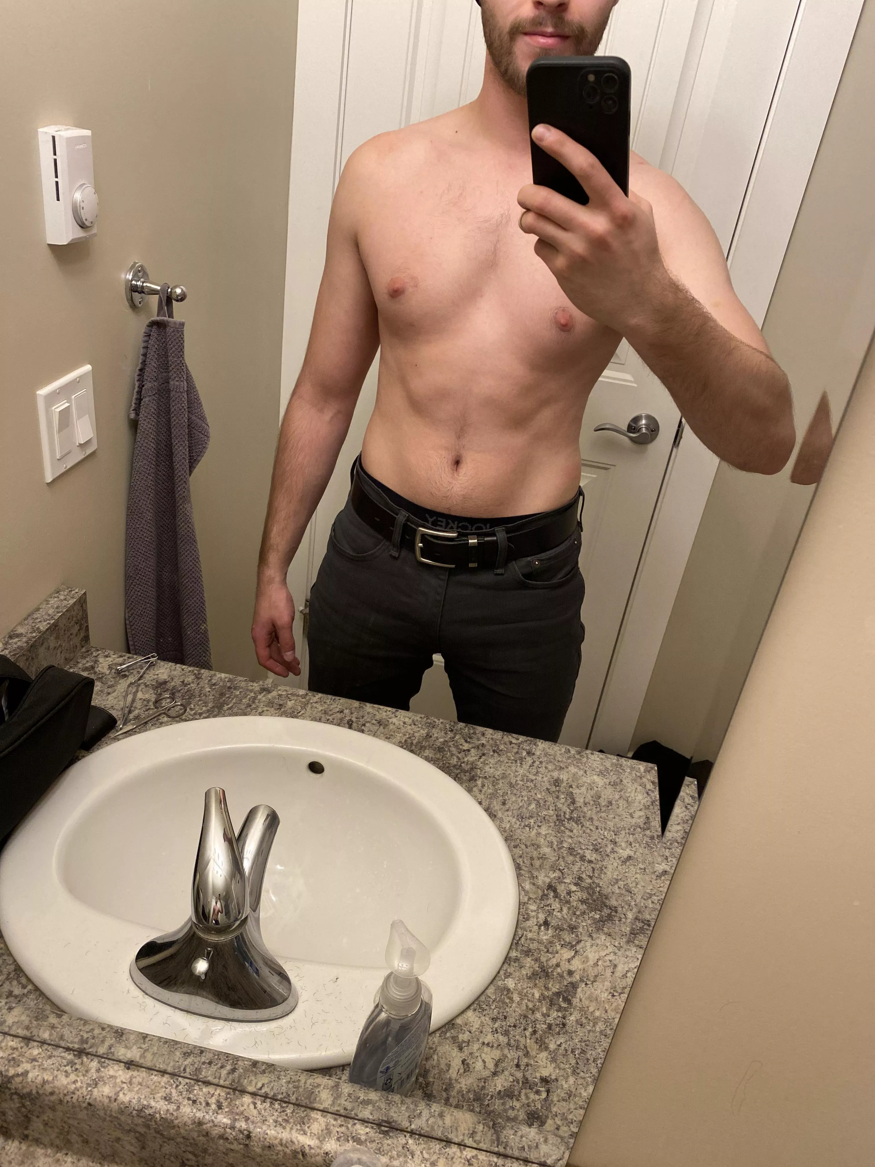 M(22) first time posting, curious what your thoughts are and if I should lose the pants? M(22) first time posting, curious what your thoughts are and if I should lose the pants?