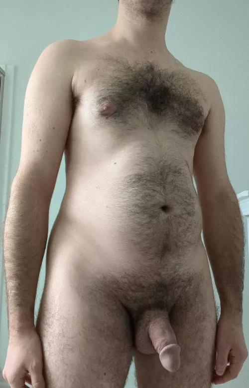 M/30/5'5/145lbs I feel like I gained a little bit of weight since the last time I posted a picture, and I feel like this is my least flattering angle