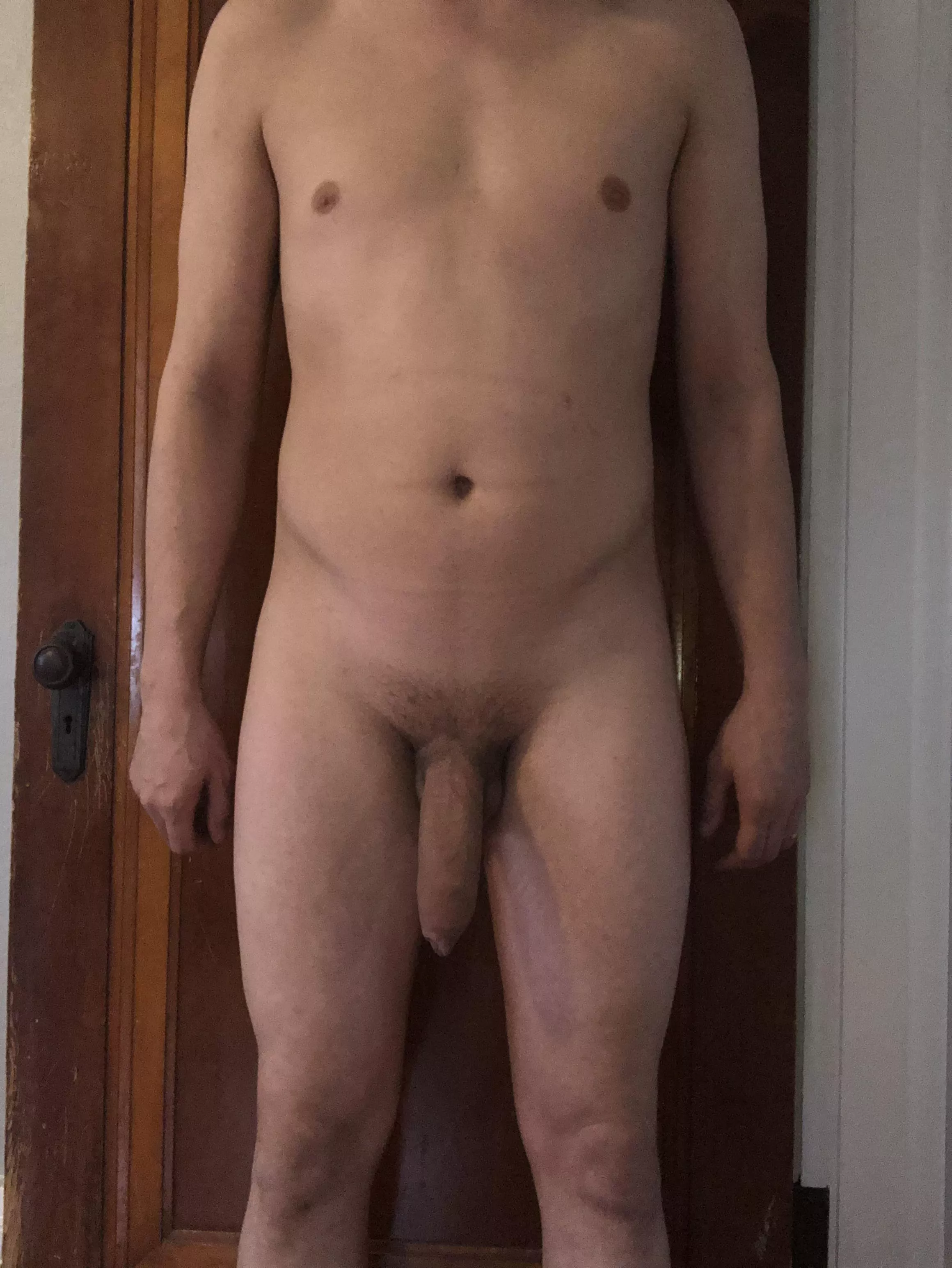 M31 6ft 170 American male with foreskin here, learning to love my body.