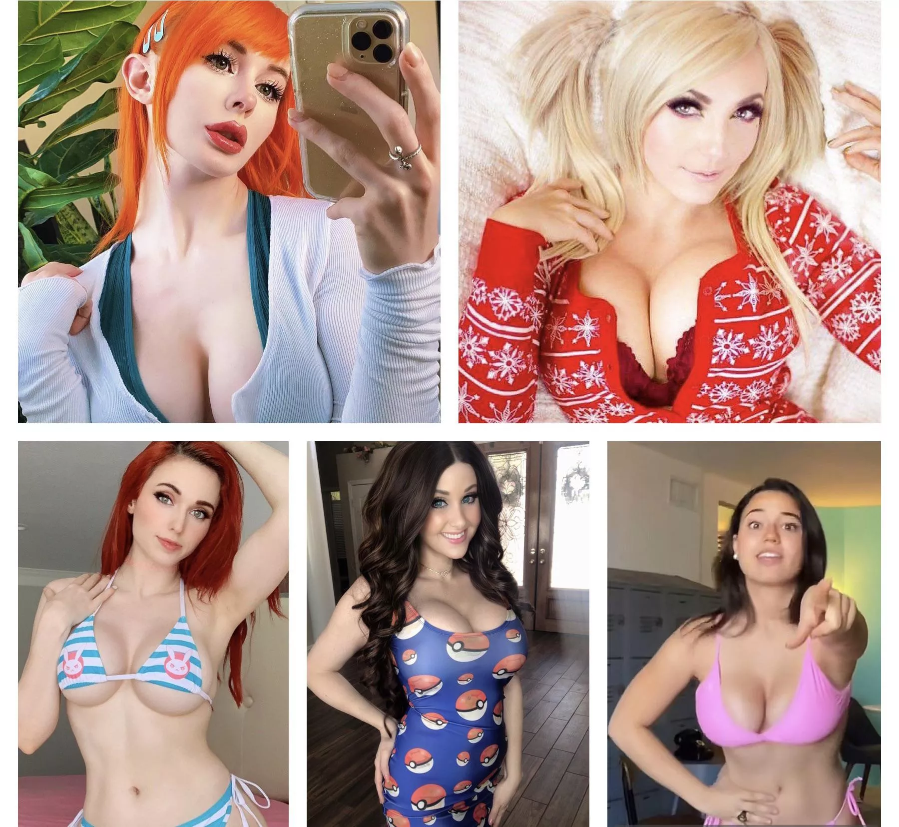 (M4A playing F) Would anyone want to play as either Jenna, Jessica, Amouranth, Angie, or Sofia?