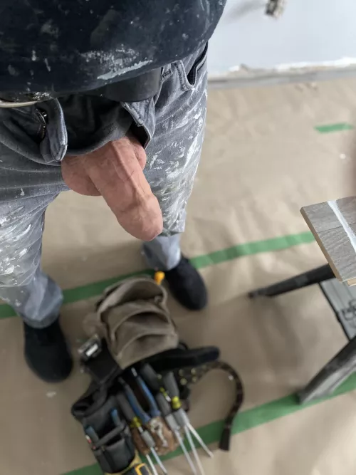 (M)(51)daddy’s starting his day at work and had you guys in my head!