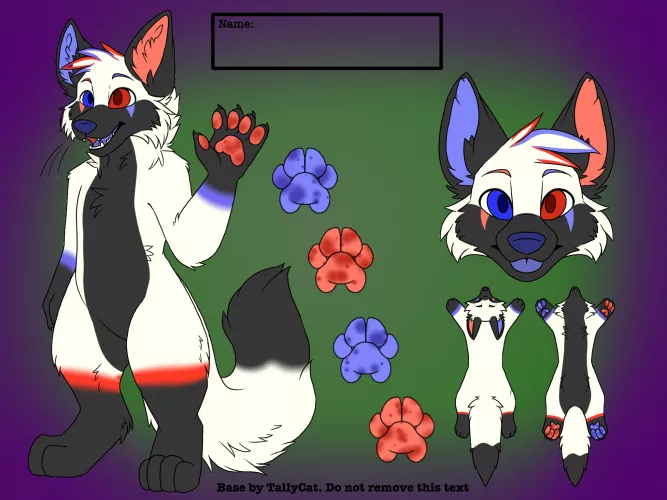 Made a new boi, not 100% sure what to call him. Base by tallycat