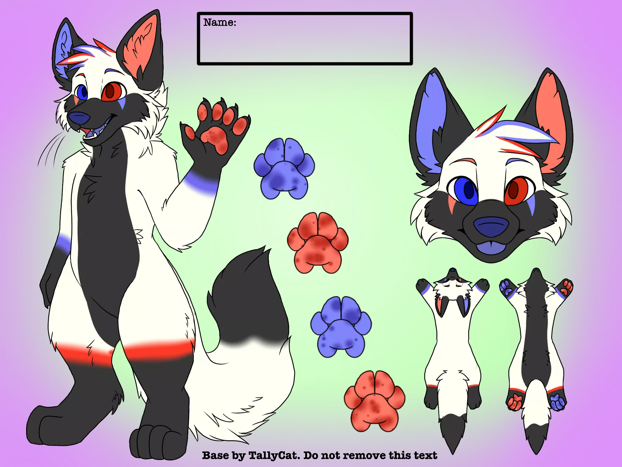 Made a new boi, not 100% sure what to call him. Base by tallycat