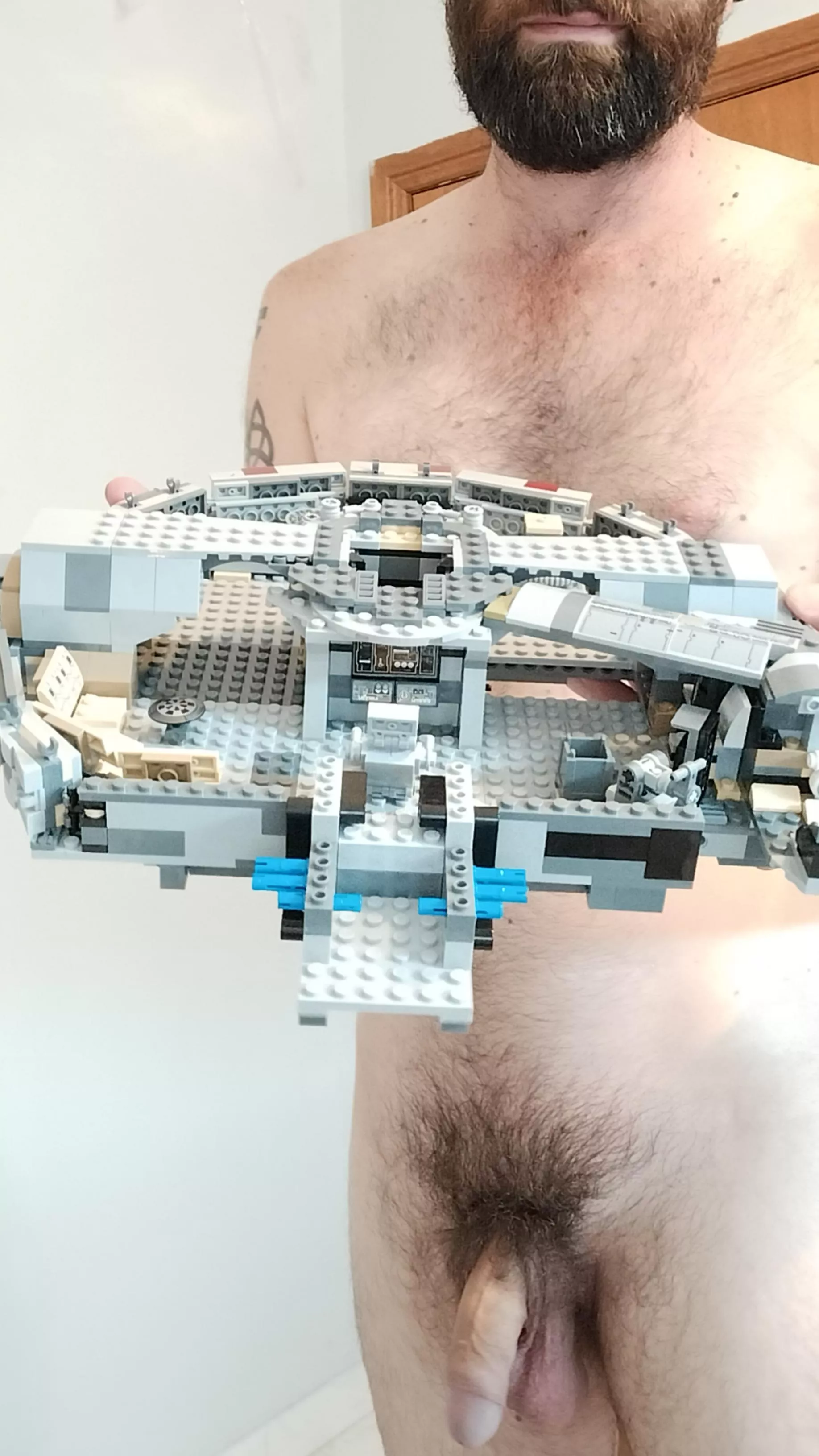 Made some more progress with the Millennium Falcon. Made some more progress with the Millennium Falcon.