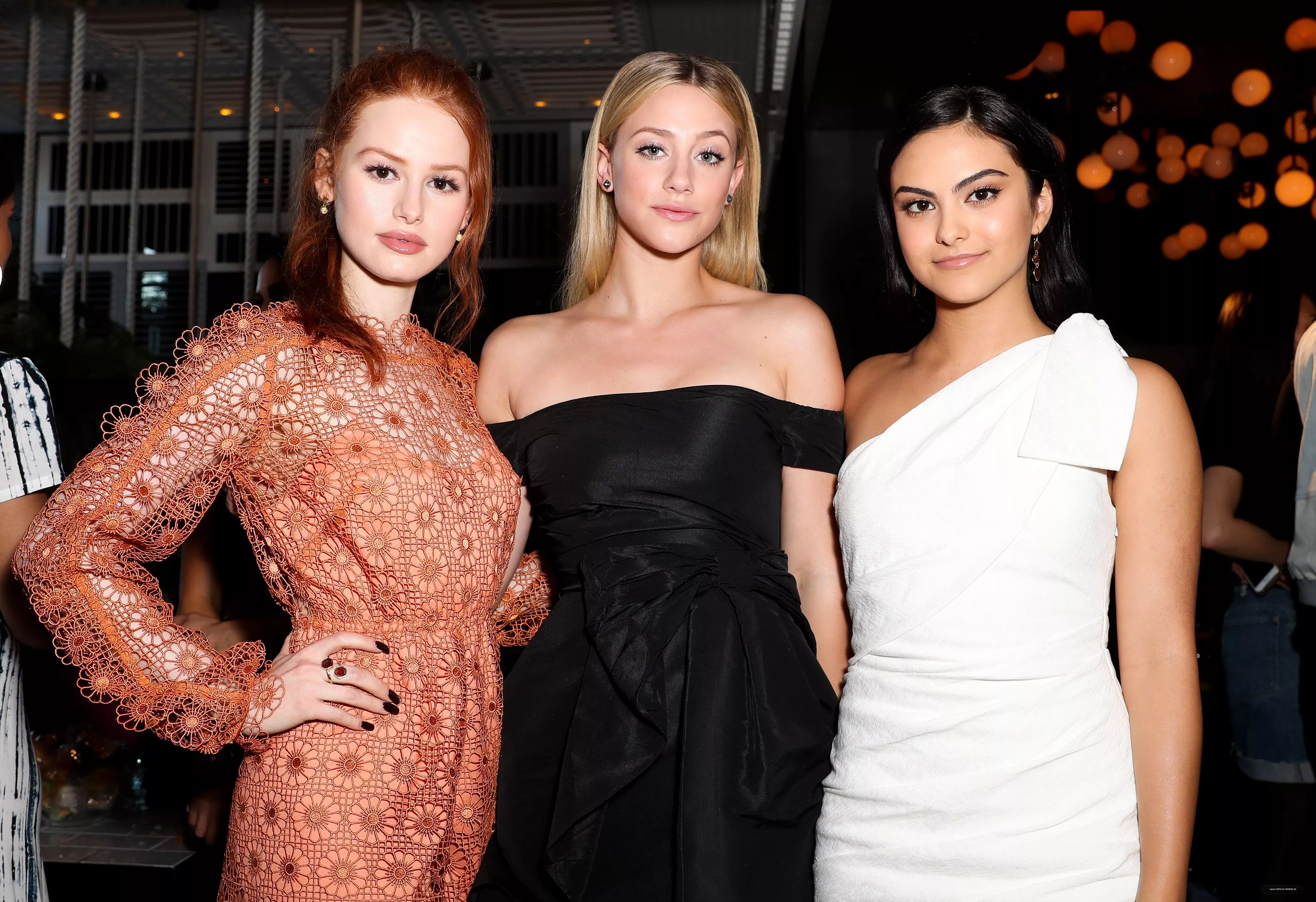 Madelaine Petsch, Lili Reinhart, and Camila Mendes