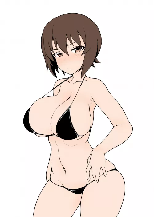 Maho’s swimsuit