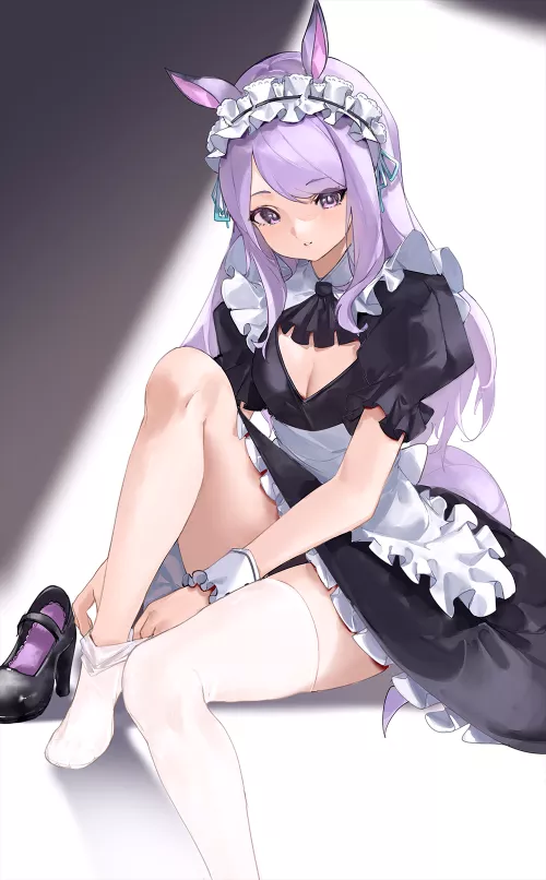 Maid Mejiro McQueen [Uma Musume]