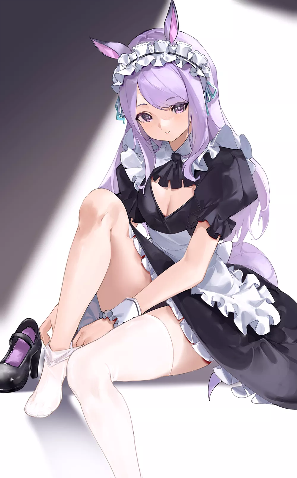 Maid Mejiro McQueen [Uma Musume]