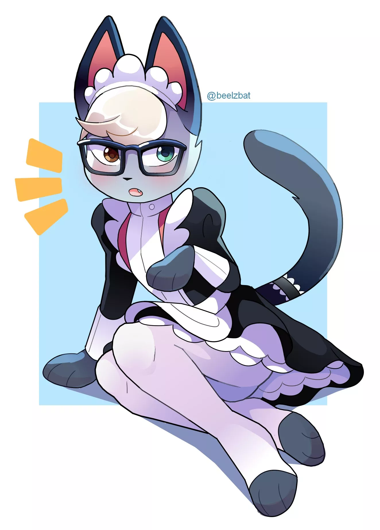 Maid Raymond (art by beelzbat)