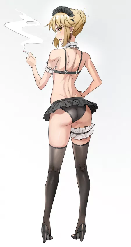 Maid Saber Alter (KiritzuguArt)