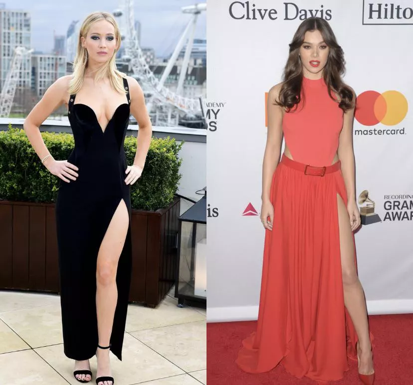 Make me a bi beta who busts his balls or eats his cum for Jennifer Lawrence or hailee steinfield