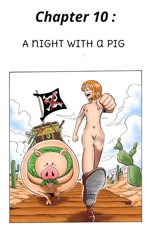 Making every one piece waifu in a cover page naked