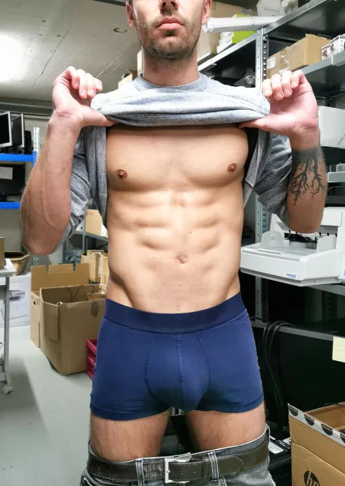 Man at work