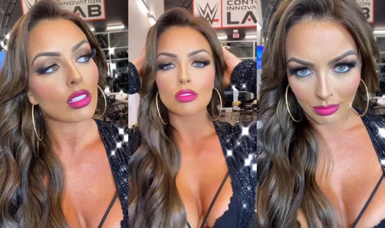 Mandy Rose's beautiful face