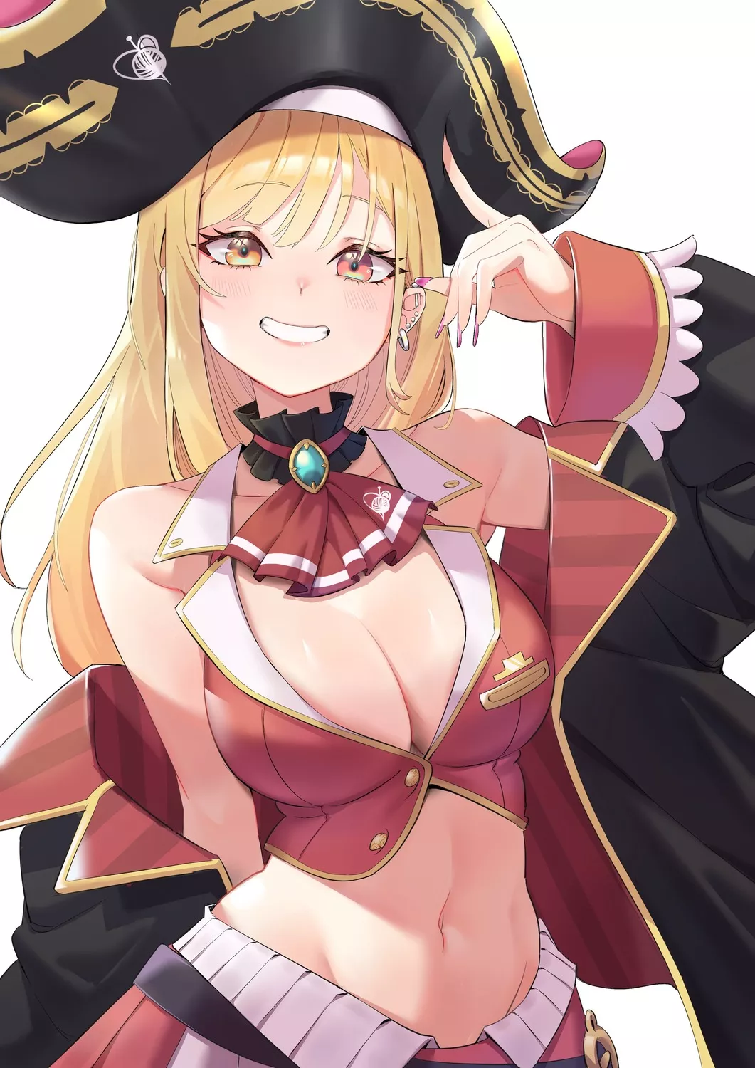 Marin Cosplaying As Horni Pirate (Marin Kitagawa, My Dress Up Darling)