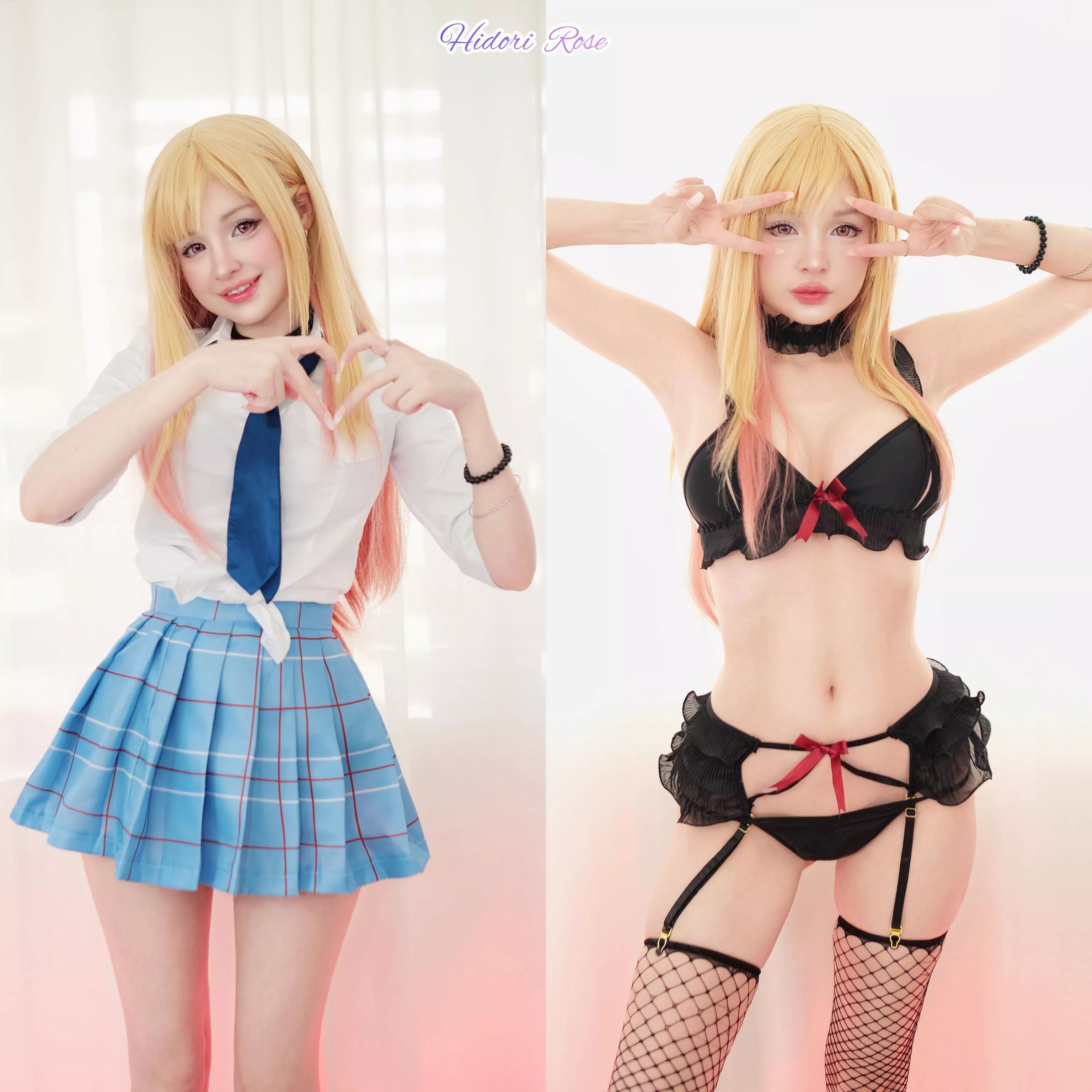 Marin Kitagawa cosplay from My Dress Up Darling by Hidori Rose