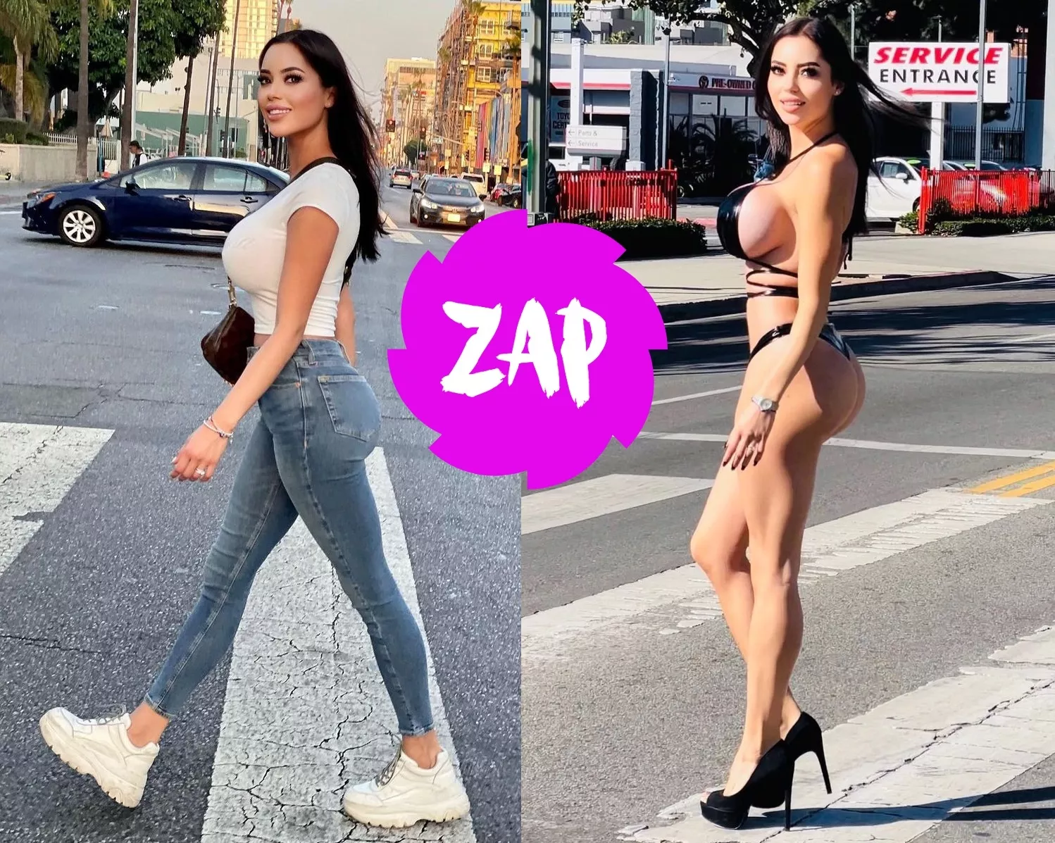 Marisol's more confident since she got hit by the BimboGun Marisol's more confident since she got hit by the BimboGun
