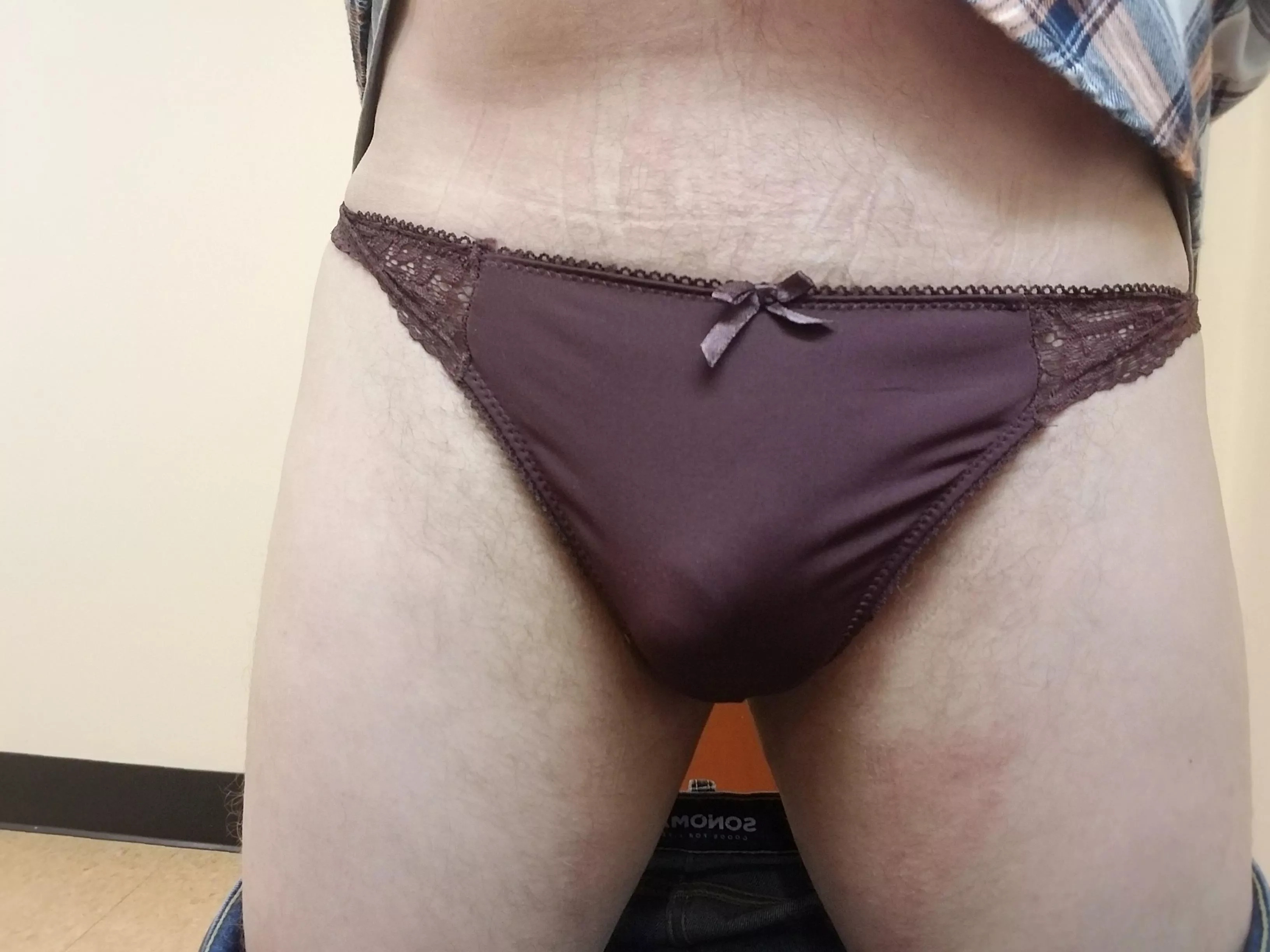 Maroon thong today Maroon thong today