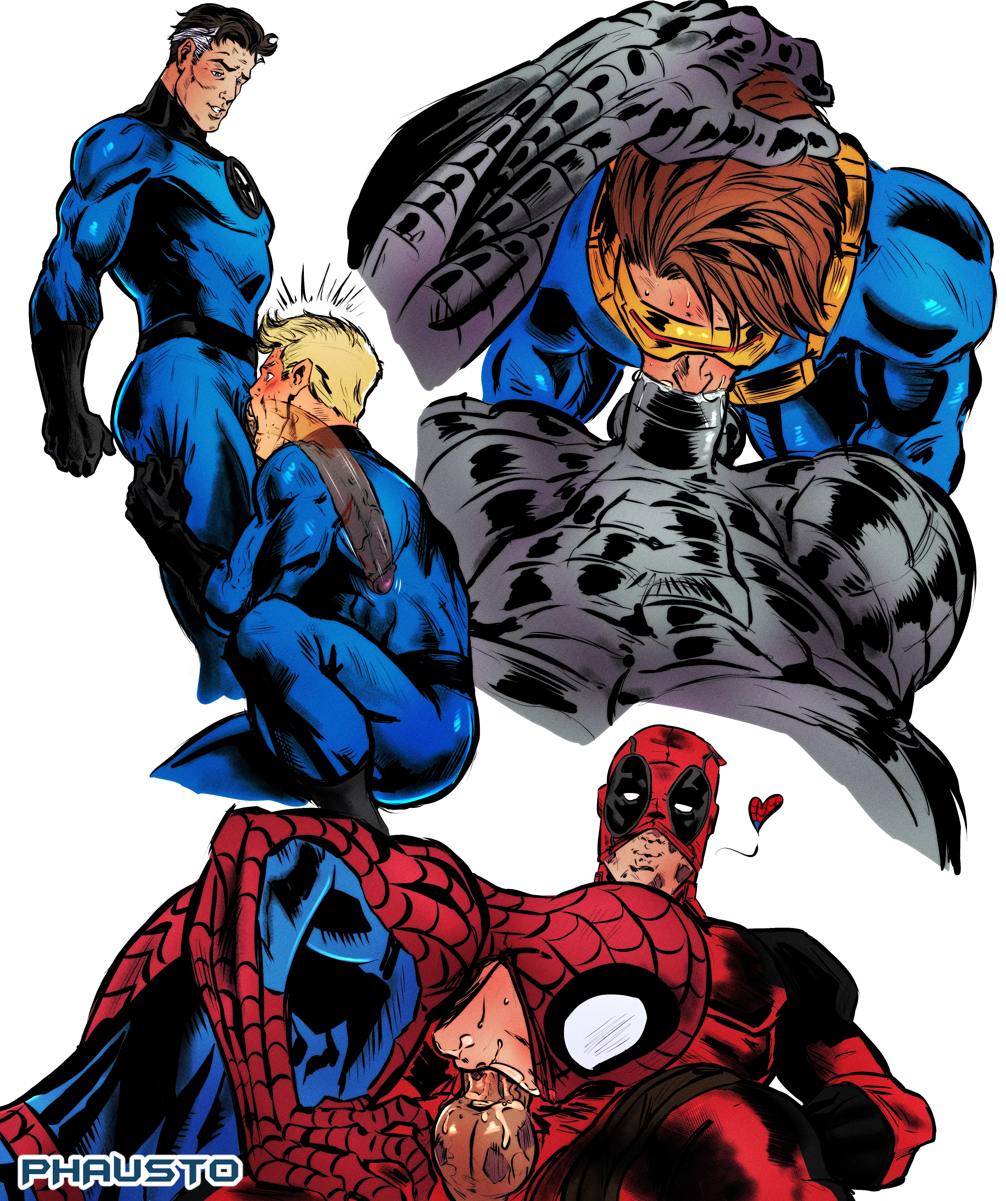 Marvel Love by Phausto