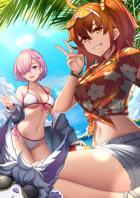 Mashu & Gudako's Summer