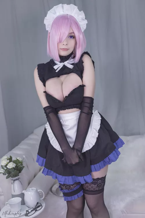 Mashu Maid from FateGO by MiihCosplay