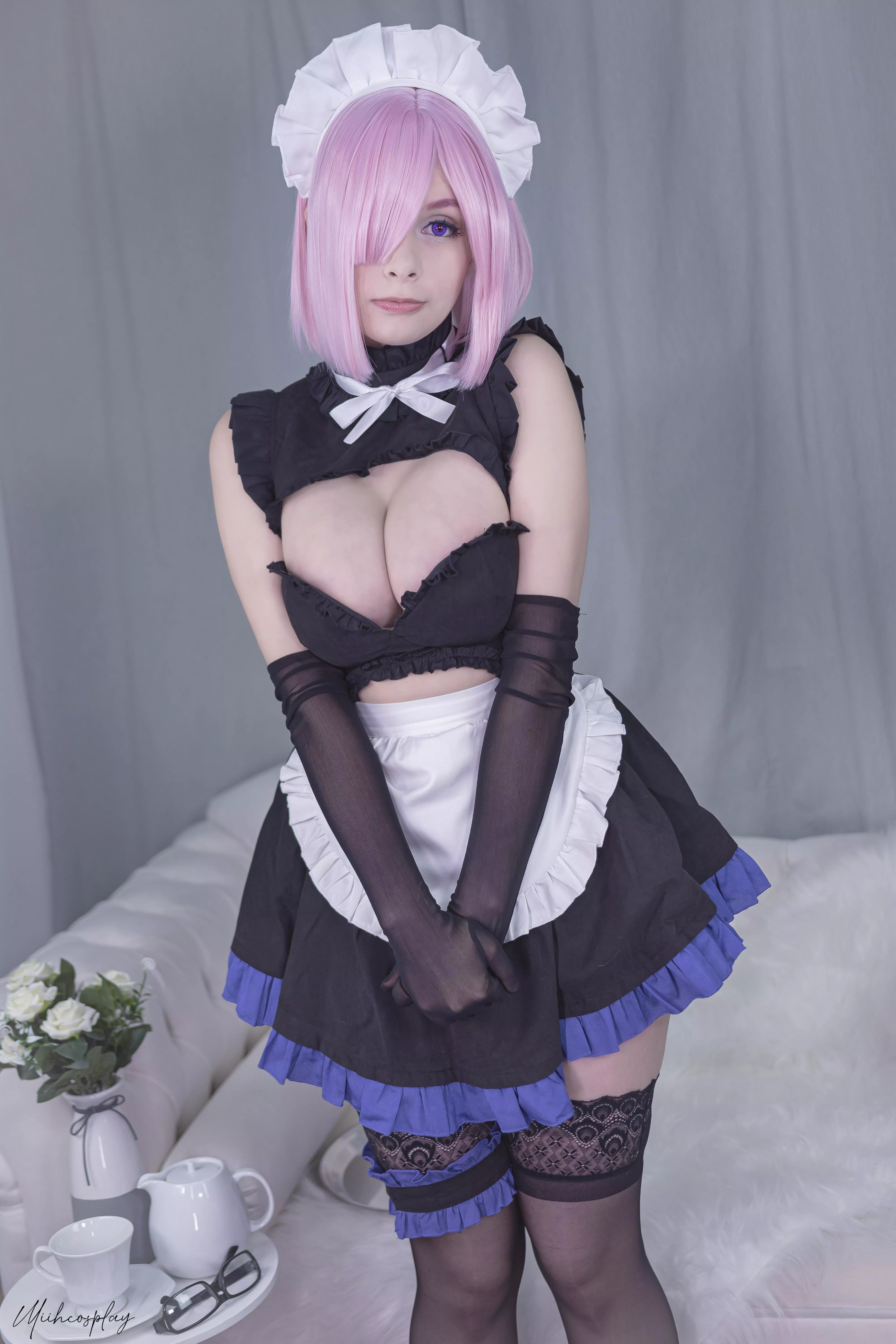 Mashu Maid from FateGO by MiihCosplay