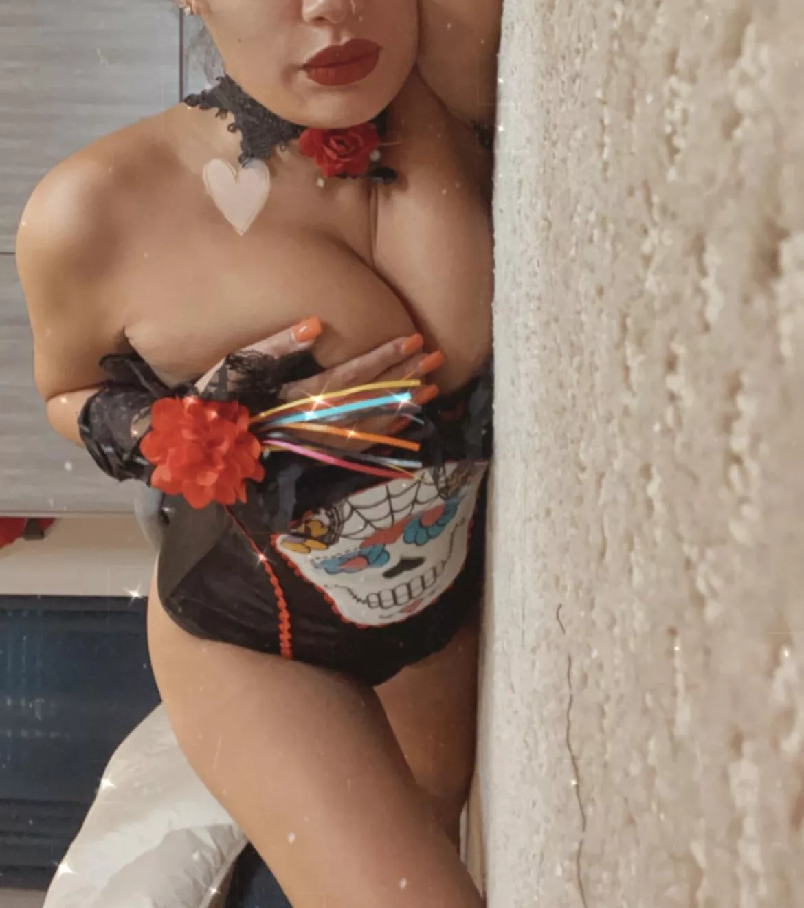 Matching choker ❤️